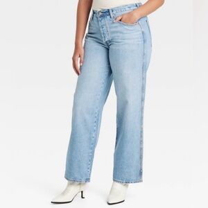 Universal Thread Women's Baggy Studded Jeans